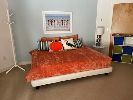 Wellfleet Cape Cod vacation rental - Bedroom 4 with walk out to back patio.