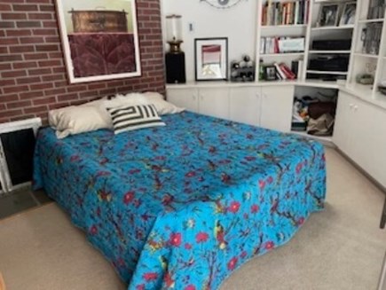 Wellfleet Cape Cod vacation rental - Library/5th BR with high quality Queen inflatable bed.