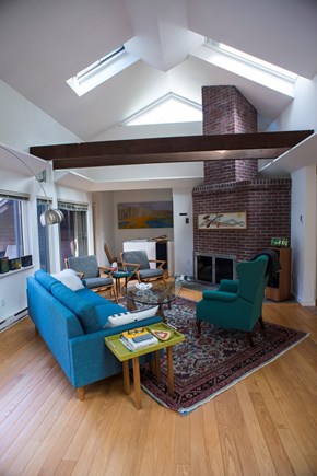 Wellfleet Cape Cod vacation rental - Spacious and airy living room