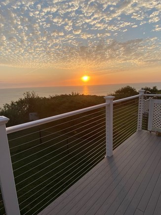 Plymouth MA vacation rental - Sunrise from the deck!  The views can't be beat!