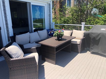 Plymouth MA vacation rental - Plan on dining on the deck!  We have had up to 11 at the table!