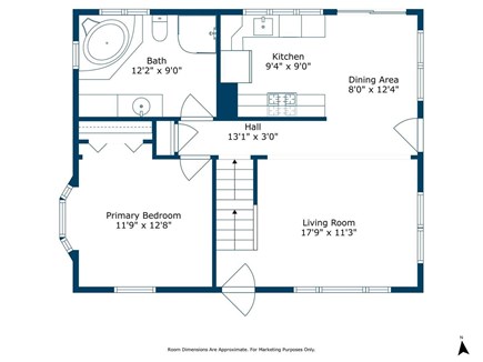 East Falmouth Cape Cod vacation rental - 1st floor