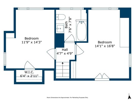 East Falmouth Cape Cod vacation rental - 2nd floor