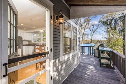 East Falmouth Cape Cod vacation rental - Deck