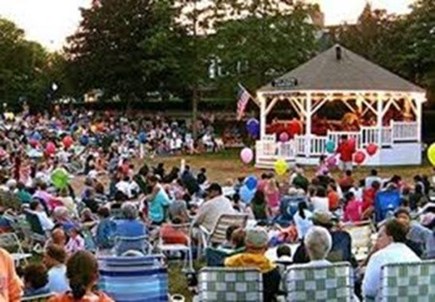 Dennis Village Cape Cod vacation rental - Free evening concerts on the Village Green