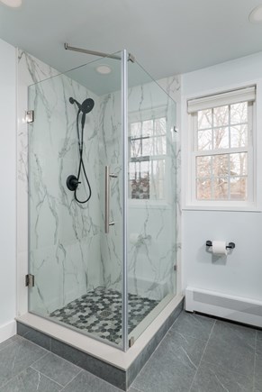 West Yarmouth Cape Cod vacation rental - Second Floor Bathroom with walk in shower