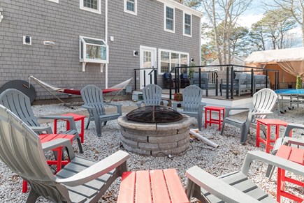 West Yarmouth Cape Cod vacation rental - Outside fire pit with cover