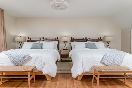 West Yarmouth Cape Cod vacation rental - Second Floor Bedroom 2 Queen Nectar Beds