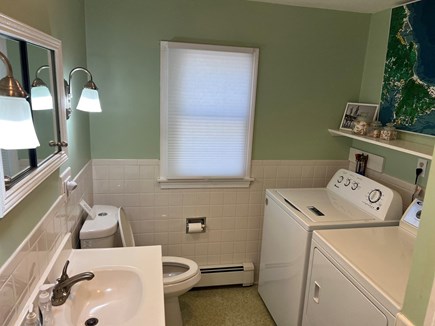 Brewster Cape Cod vacation rental - First Floor Bathroom with Shower and Laundry