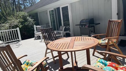 New Seabury, Mashpee Cape Cod vacation rental - Spacious Deck
