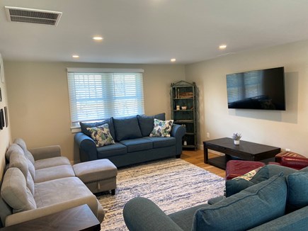 Harwich Cape Cod vacation rental - Upstairs living room area- open concept connected to kitchen