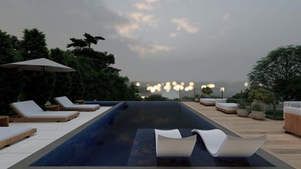 Chatham Cape Cod vacation rental - (2) lounger seats on a soaker ledge