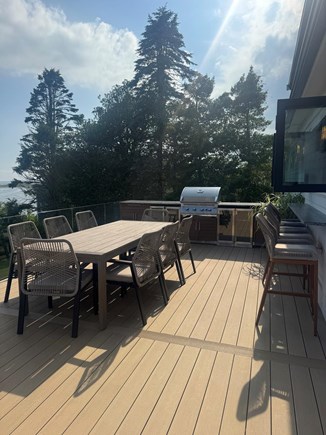 Chatham Cape Cod vacation rental - Outdoor kitchen and the outdoor dining area