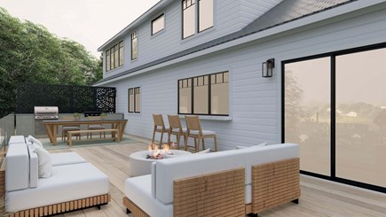 Chatham Cape Cod vacation rental - Pass through window with sit up bar