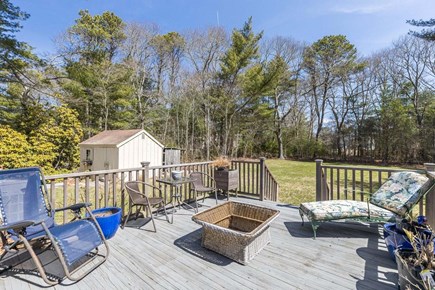 Osterville Cape Cod vacation rental - Back Deck