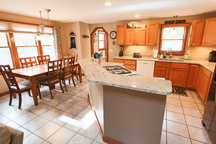 Truro Cape Cod vacation rental - Kitchen Dining Area