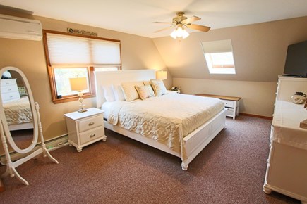 Truro Cape Cod vacation rental - Primary Bedroom with King Bed and Private Bath - 2nd Floor