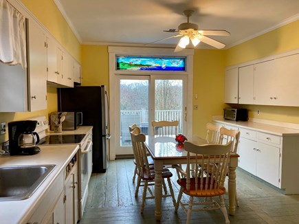 Woods Hole, Falmouth Cape Cod vacation rental - Easy access to the deck and backyard from the kitchen