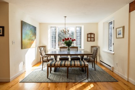Brewster Cape Cod vacation rental - Dining table seats 8-10