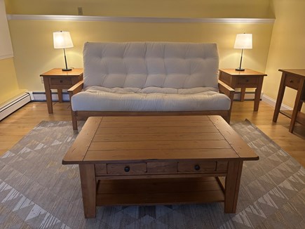 East Falmouth Cape Cod vacation rental - Queen futon in finished lower level basement.