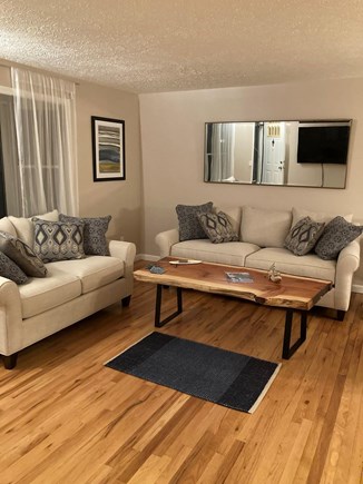East Falmouth Cape Cod vacation rental - Comfortable living room with Smart TV