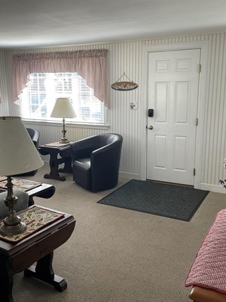 Dennis Port Cape Cod vacation rental - View of front entrance to living room from inside