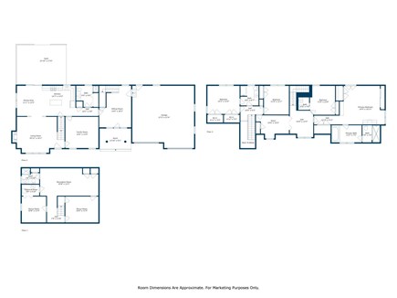 East Falmouth Cape Cod vacation rental - Floor plans