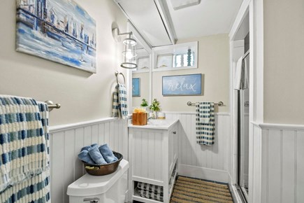 East Falmouth Cape Cod vacation rental - Lower level bathroom