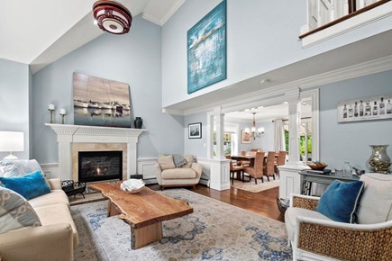 East Falmouth Cape Cod vacation rental - Living room