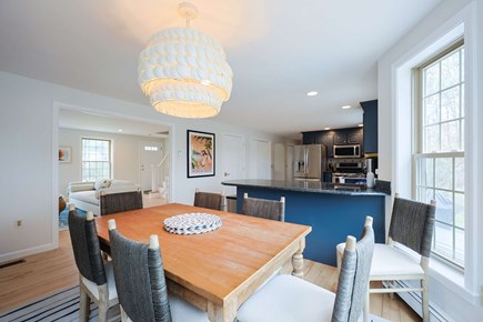 Yarmouth Port Cape Cod vacation rental - One of two dining area, perfect for spreading out kids & adults