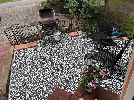 ORLEANS Cape Cod vacation rental - outdoor sitting and grill space