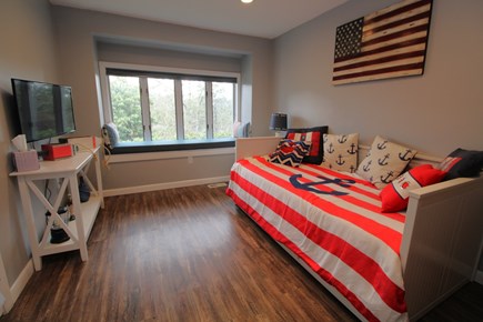 Chatham Cape Cod vacation rental - Added sleeping accomidations twin trundle room with TV