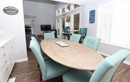 Chatham Cape Cod vacation rental - Dining Room with Family room behind
