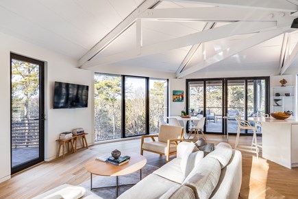 Truro Cape Cod vacation rental - Living