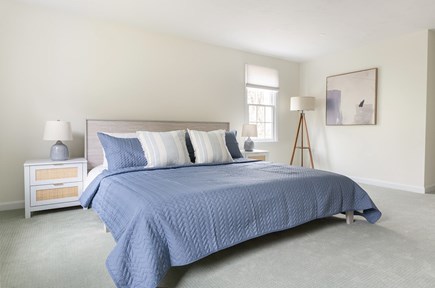 Mashpee Cape Cod vacation rental - Master bedroom with king bed and large walk in closet