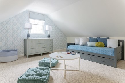Mashpee Cape Cod vacation rental - Fourth bedroom with twin bed with trundle for two kids