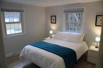 E. Sandwich Beach Cape Cod vacation rental - Queen bedroom downstairs