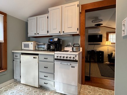 South Orleans Cape Cod vacation rental - Cozy but Complete Kitchen, Newly Painted Cabinets