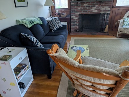 South Wellfleet Cape Cod vacation rental - Living room