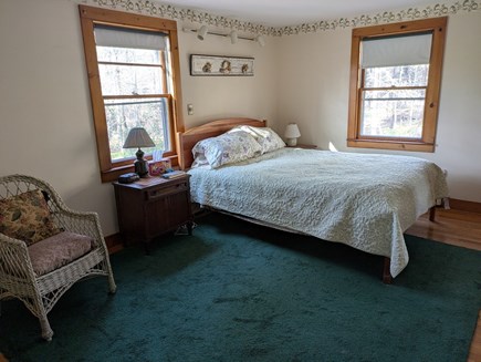 South Wellfleet Cape Cod vacation rental - Downstairs bedroom with queen size bed