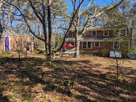 South Wellfleet Cape Cod vacation rental - Back of house