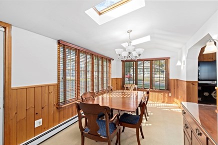 Onset Heights MA vacation rental - Full Sky Lit Dining Room