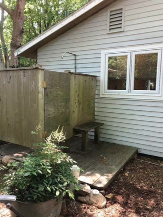 Woods Hole Cape Cod vacation rental - Outdoor Shower
