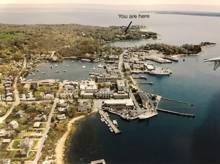 Woods Hole Cape Cod vacation rental - Aerial footage