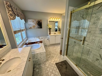 Harwich Cape Cod vacation rental - Primary Bathroom (1st Floor)