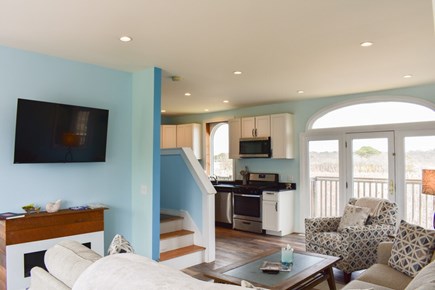 West Dennis Cape Cod vacation rental - Living area