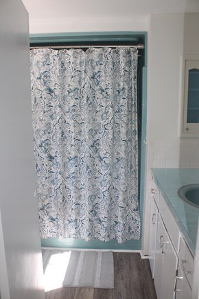 Eastham Cape Cod vacation rental - Bathroom with shower/tub