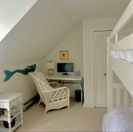 Harwich Cape Cod vacation rental - Second bedroom with desk alcove