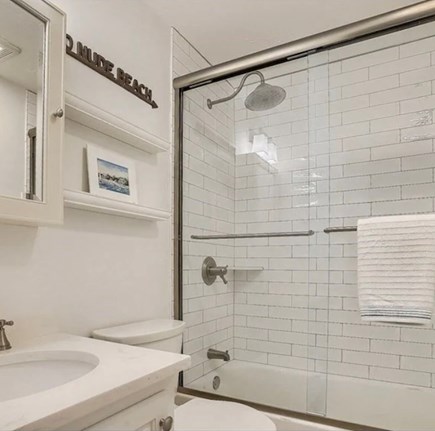 Harwich Cape Cod vacation rental - Full bath with rain shower + toiletries