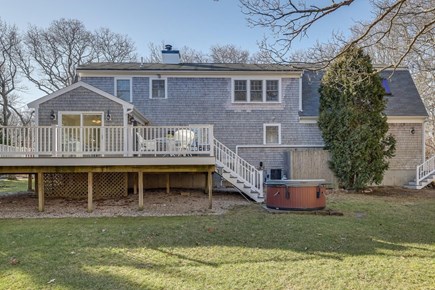 Sandwich Downs, East Sandwich Cape Cod vacation rental - Large backyard